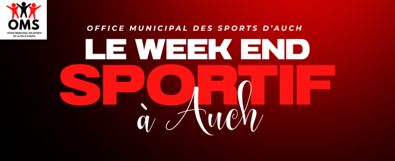 Week end Sportif à Auch (18/19 avril 2026)